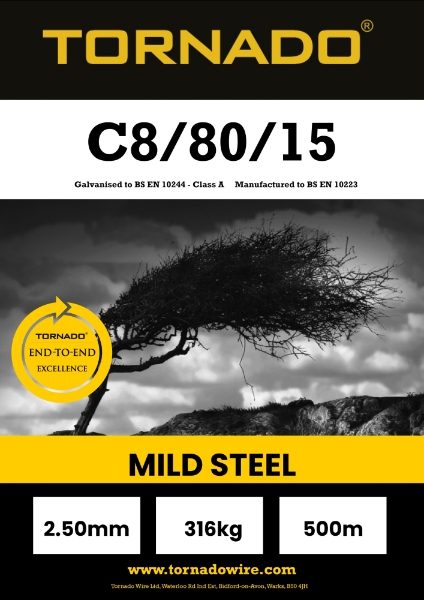 Hinge Joint C8/80/15 Mild Steel Livestock 500m