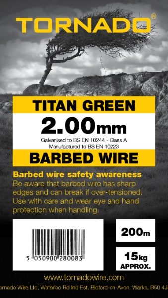 Titan Barb Wire 200m 