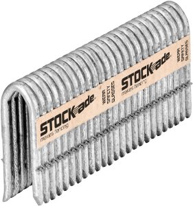 Stockade Collated Barbed Staple 40 x 4mm for use in 4mm Staple Gun Box of 1000