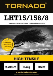 Hinge Joint LHT15/158/8 Light High Tensile Poultry 100m